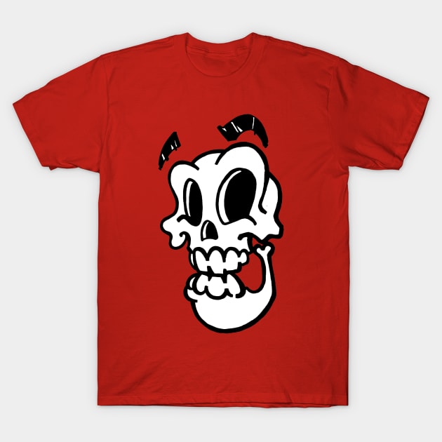 Skully T-Shirt by fromthemindof